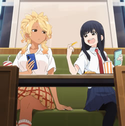 フードコートでまた明日