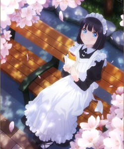 メイドさんは食べるだけ