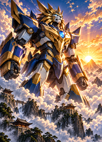 獣王武神ダンデヴァインのAIイメージ画像